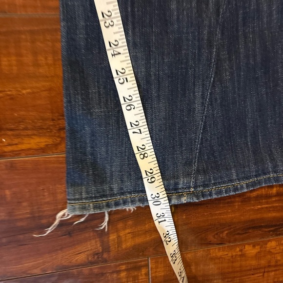 True Religion Y2K Joey World Tour low rise blue Twisted Seam bootcut Jeans 32x30 - Picture 16 of 16